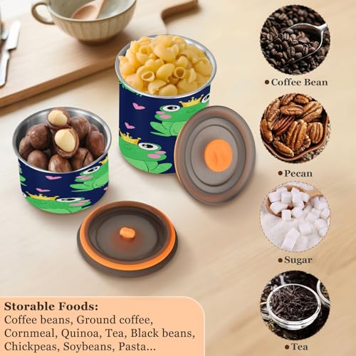 Envase para café de acero inoxidable hermético 17 oz miniatura 5
