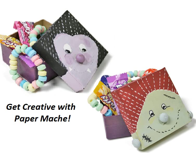 Pack Of 24 Unfinished Paper Mache Gift Boxes With Lids - 3-3/8" X 2-3/8" X 1-1/2" - Perfect For DIY Crafts, Jewelry, And Party Favors - View #8