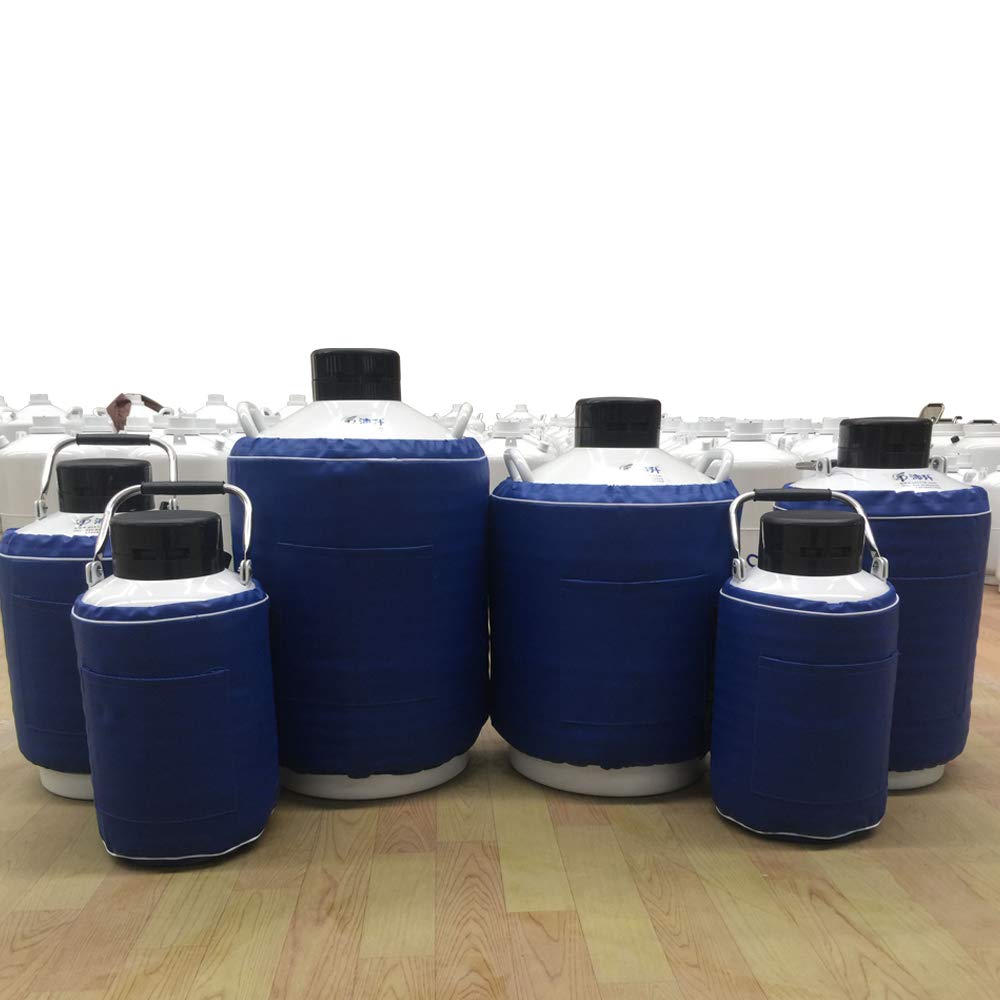 Amazon.co.jp: YUEWO 低温容器液体窒素LN2タンク口径50mm、3つの 