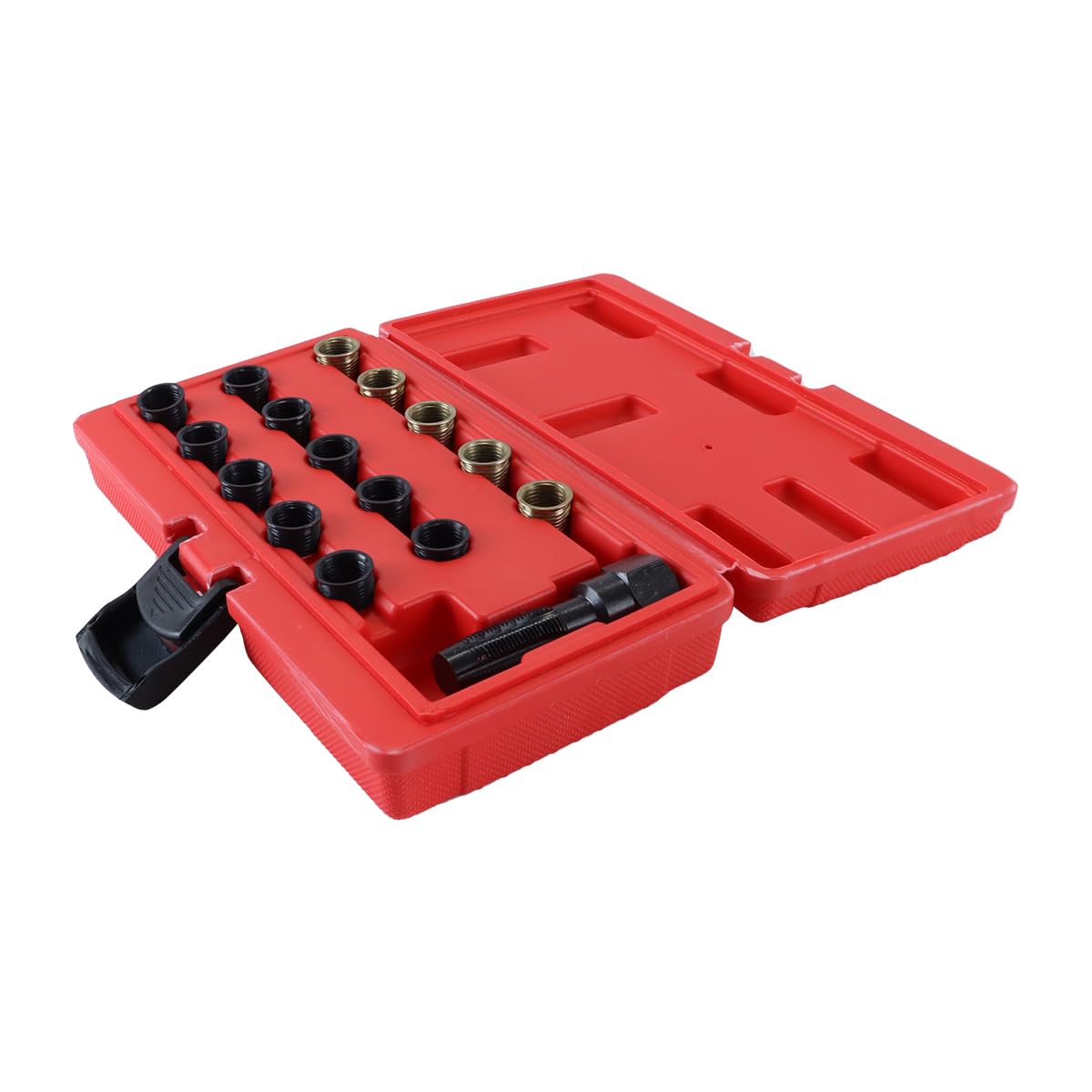 Kit De Réparation De Filetage De Bougies D'allumage M14 X 1,25 Avec Boîte De Rangement