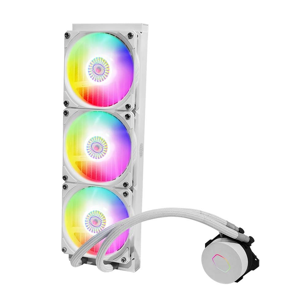 Amazon | CoolerMaster MasterLiquid ML360L V2 ARGB White Edition 