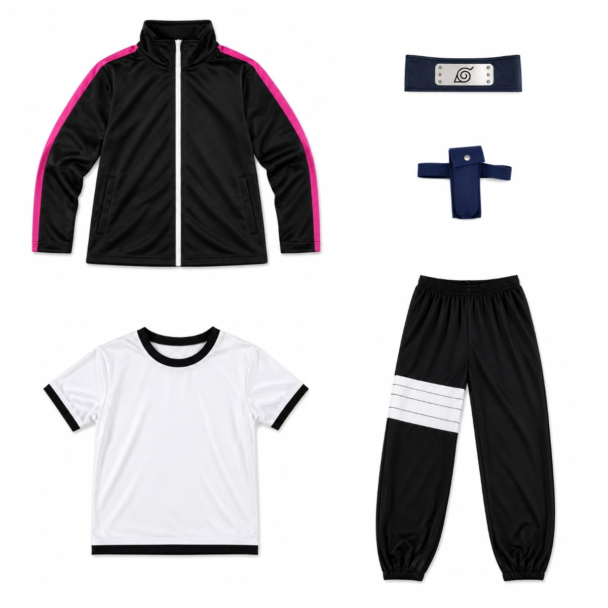 Chaks - Costume da Boruto Uzumaki per bambini, costume da ninja