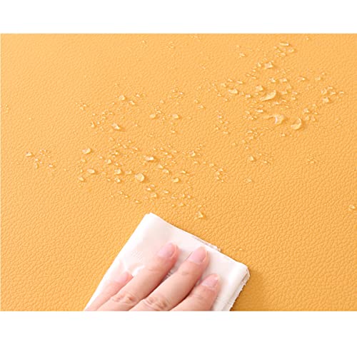 Sets de table en silicone lavables epais bleu clair de forme goutte d'eau pour table propre