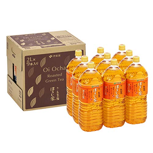 [Amazon限定ブランド] 伊藤園 RROボックス おーいお茶 ほうじ茶 2L×9本