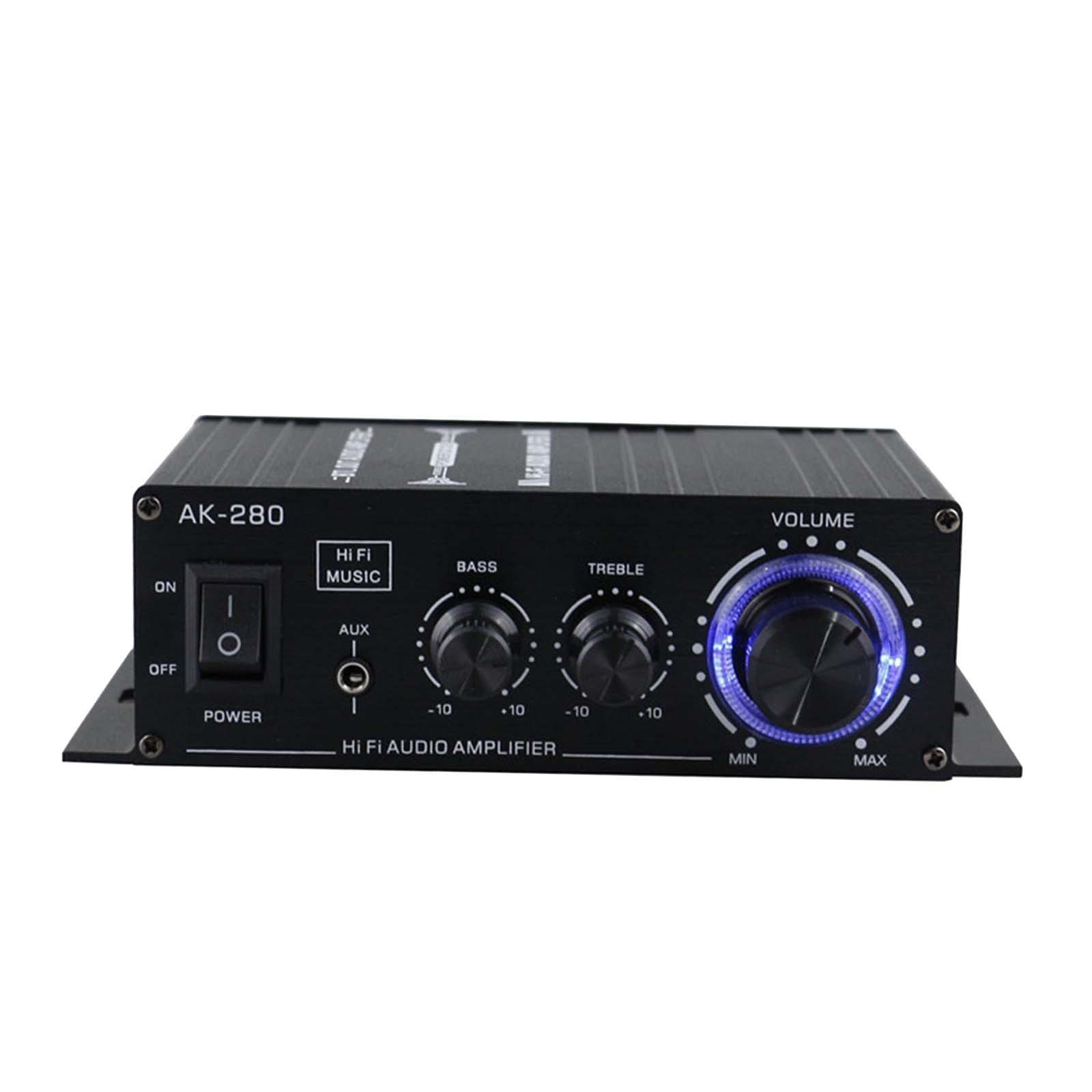 AK-280 Mini Digital Audio Power Amplifier Dual Channel HiFi Stereo Amplifier| Consumer Electronics|TV, Video & Home Audio|Home Audio Stereos, Components|Amplifiers & Preamps-picture-17