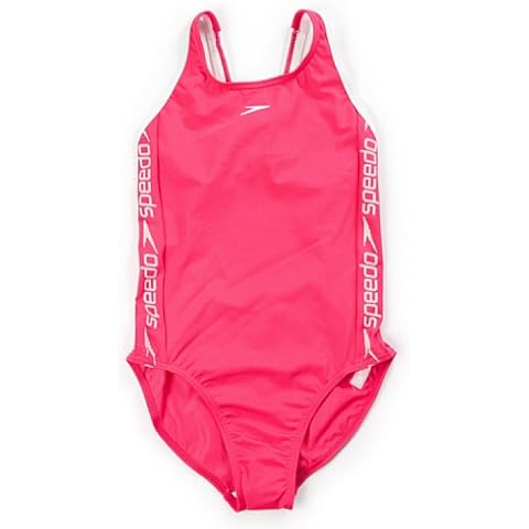 Speedo Superiority Schwimmanzug für Mädchen, Blau, Mädchen, Farbe 559, 34 Cover