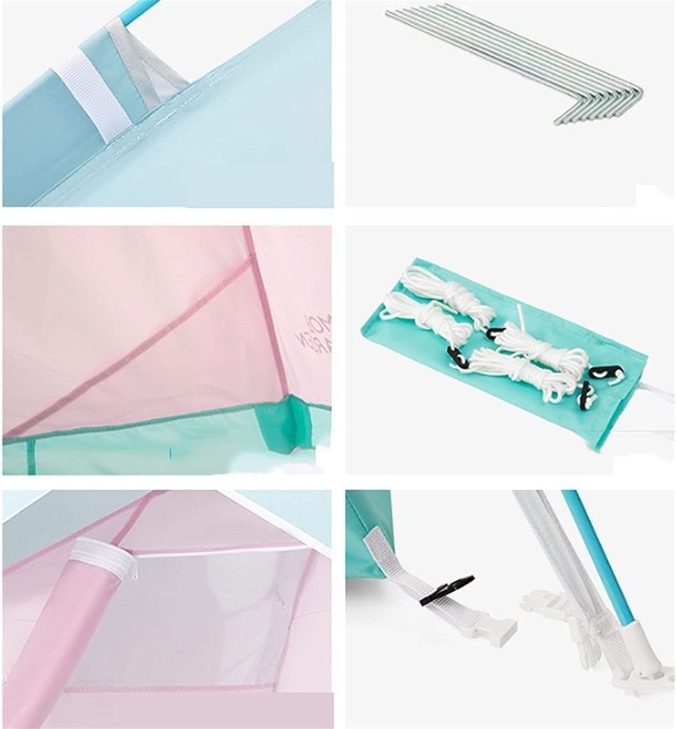 Tienda de Campaña, Tienda De Campaña Abierta Instantánea A Presión, Tiendas De Tela Recubiertas De Plata, A Prueba De Viento, Impermeable, para Exteriores, 4 Personas Tienda de Campaña Compacta