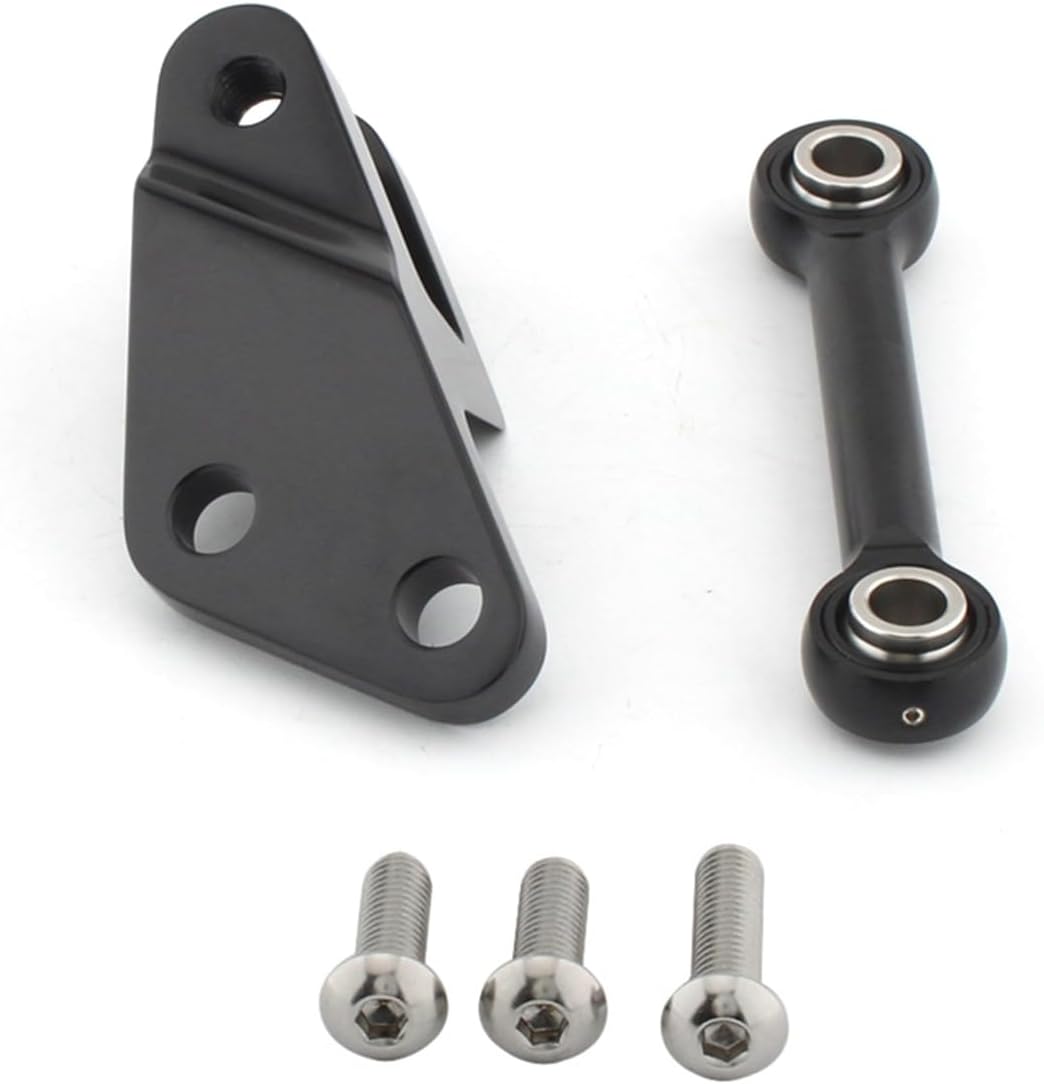 Black Engine Link Suspension Bracket Stabilizer Link Compatible with Harley Sportster 883 1200 XL1200T XL1200C L XL883L XL883C XL Models 2004+