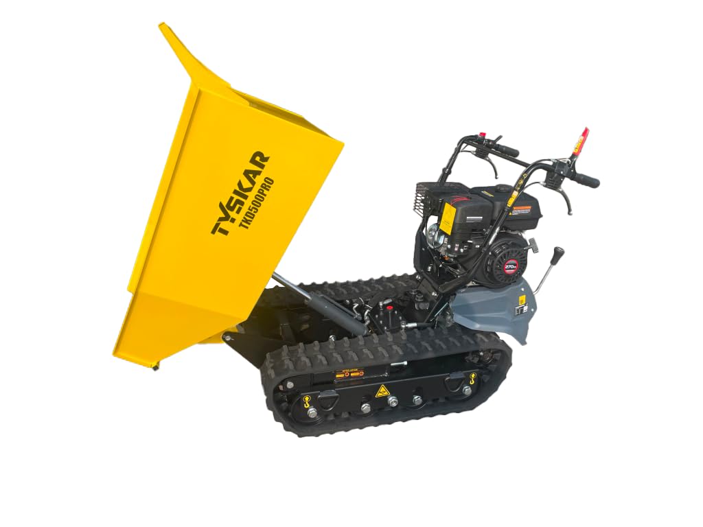 Dumper Raupendumper Kettendumper TKD500PRO 9 PS Nutzlast 500 kg mit Kipphydraulik