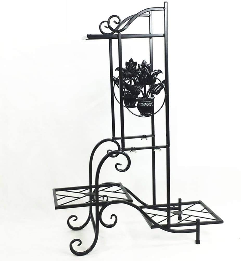 Amazon.co.jp: Flower Rack Flower Stand Wrought Iron Flower Stand