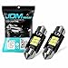 JDM ASTAR Canbus Error Free GX-3020 Chipsets 1.25 inches 31mm DE3175 DE3021 DE3022 3175 Bright White LED Bulbs