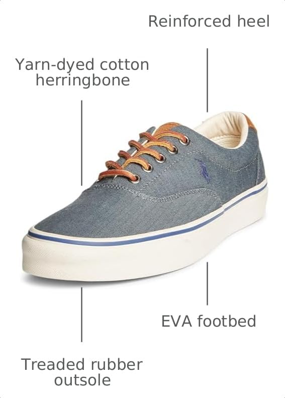 Image of POLO RALPH LAUREN Mens Keaton-Pony Sneaker