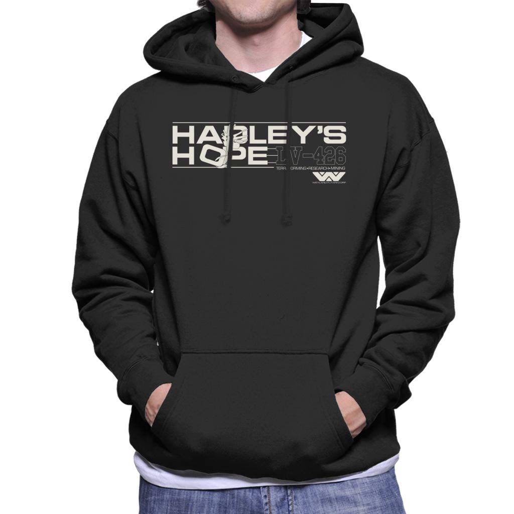 Hadleys Hope Aliens Men's Hooded Sweatshirt Black