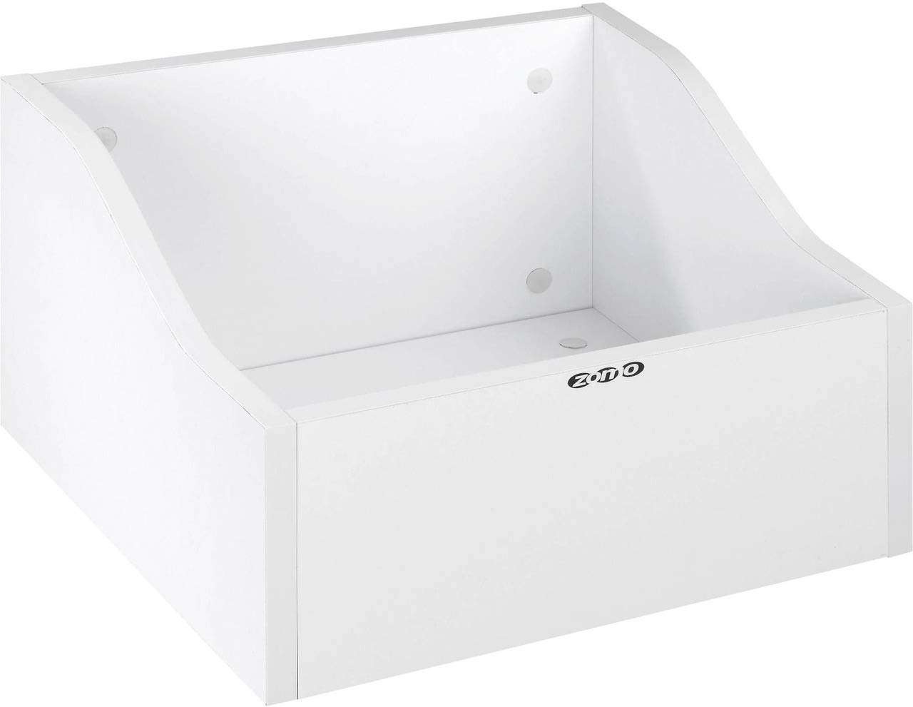 Zomo VS 100/1, Scatola per dischi in vinile, Bianco, 360 x 260 x 335 mm