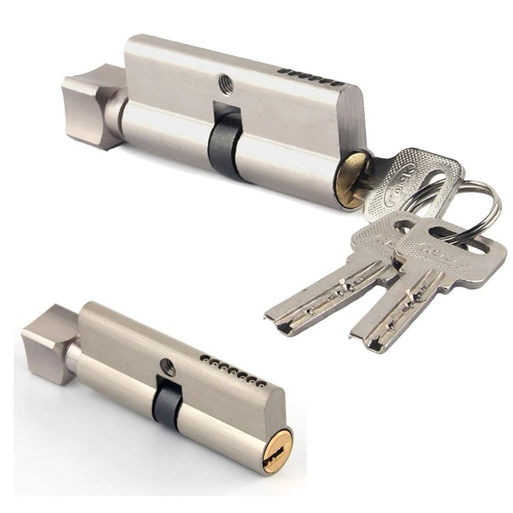 Wangshaowei One Color Barrel Lock Door Barrel Lock Cylinder Aluminum Alloy Cylinders Indoor-Wooden-Door-Lock-Cylinder