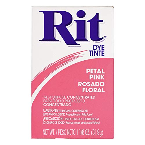 La Mejor Selección de Pintura Mariposa para Ropa los más solicitados. 44 Craft County Polvo concentrado de tinte Rit multiusos para ropa, decoración y manualidades, color rosa pétalo (paquete de 1)