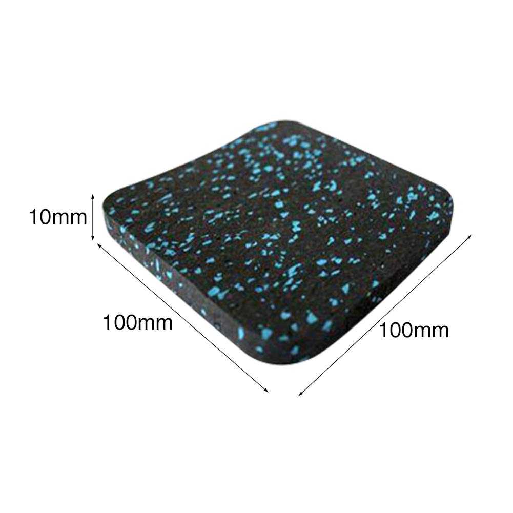 Tapis roulant Assorbente Stuoia,4Pcs Casa Anti-Vibrasion Isolamento Sonoro Addensato Pavimento Pad Per Tapis Roulant