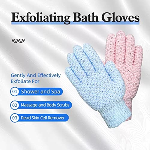 MUGBGGYUE Guanti esfolianti per il lavaggio