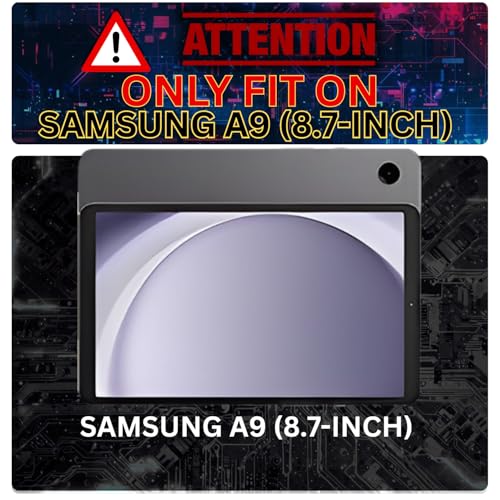 Image of flip Cover for Samsung Galaxy tab a9 | Premium pu Leather Magnetic flip case | Slim Stand Cover with auto Sleep /Wake | 360 Protection (Darkbrown)