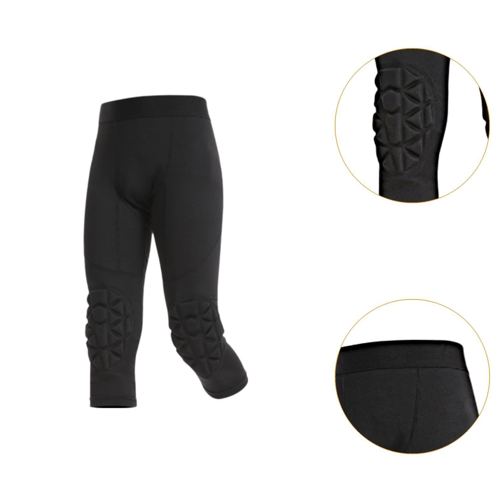 Collants rembourrés d'entraînement Sportif pour Enfants, Protection Contre Les Chocs, Accessoires pour Skateboard, Pantalon de Compression