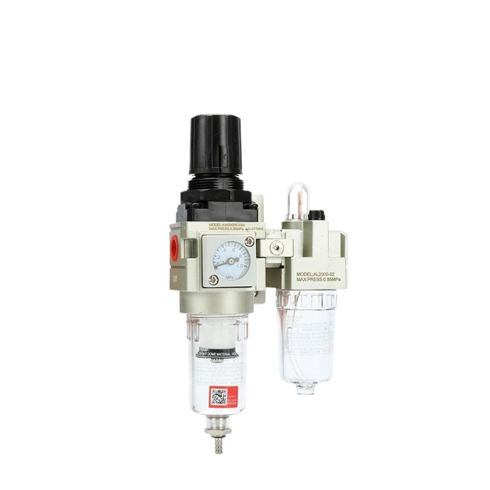 Filtre pneumatique AC2010K-02A élimination eau huile air comprimé