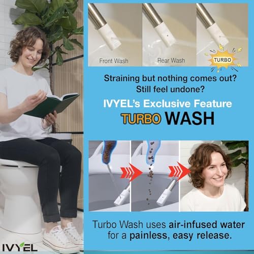 Image of AP-7 REM Electric Bidet Seat for Toilet, Elongated Smart Bidet with Remote, Unlimited Heated Water (Tankless), Stainless Steel Self-Cleaning Nozzle, Turbo Wash