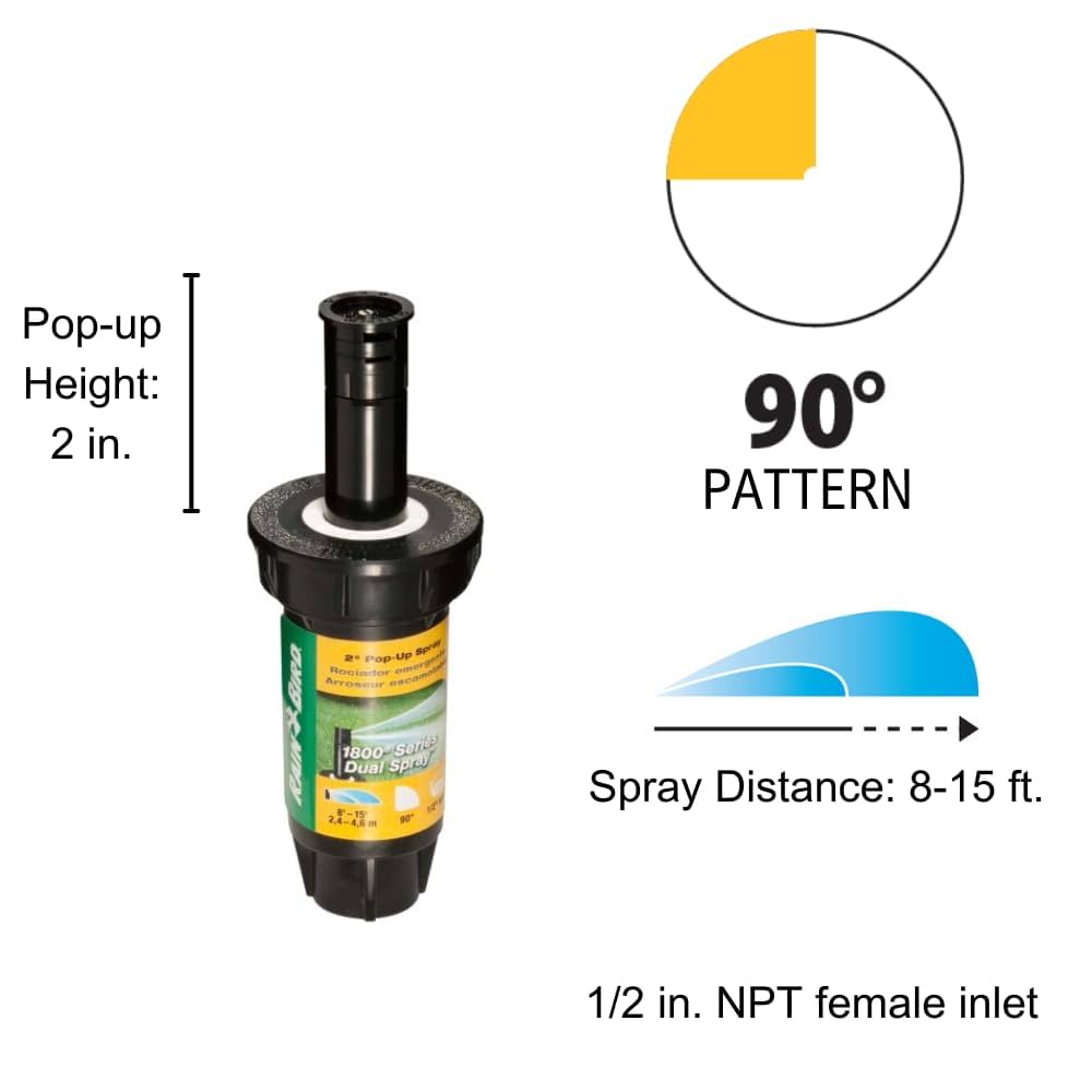 Amazon.com : Rain Bird 1802QDS Professional Dual Spray Pop