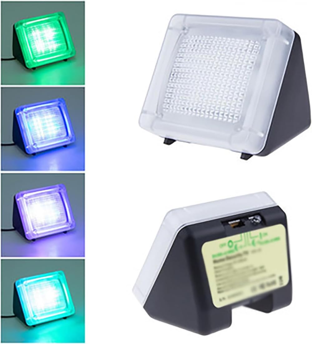 Faux simulateur de télévision LED, dispositif de sécurité nocturne, protection anti-cambrioleur, minuterie et capteur