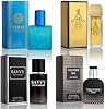 Set de 4 mini fragancias para hombre Signature Scent, incluye Savvy/1 Billion/Verse/Valentine, notas amaderadas, especiadas, cítricas y aromáticas, ingredientes no irritantes, cada una 30 ml 2