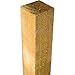 Price comparison product image Treated Timber Posts 3x3" | 75mm x 75mm x 2.4 Meter (2400mm)