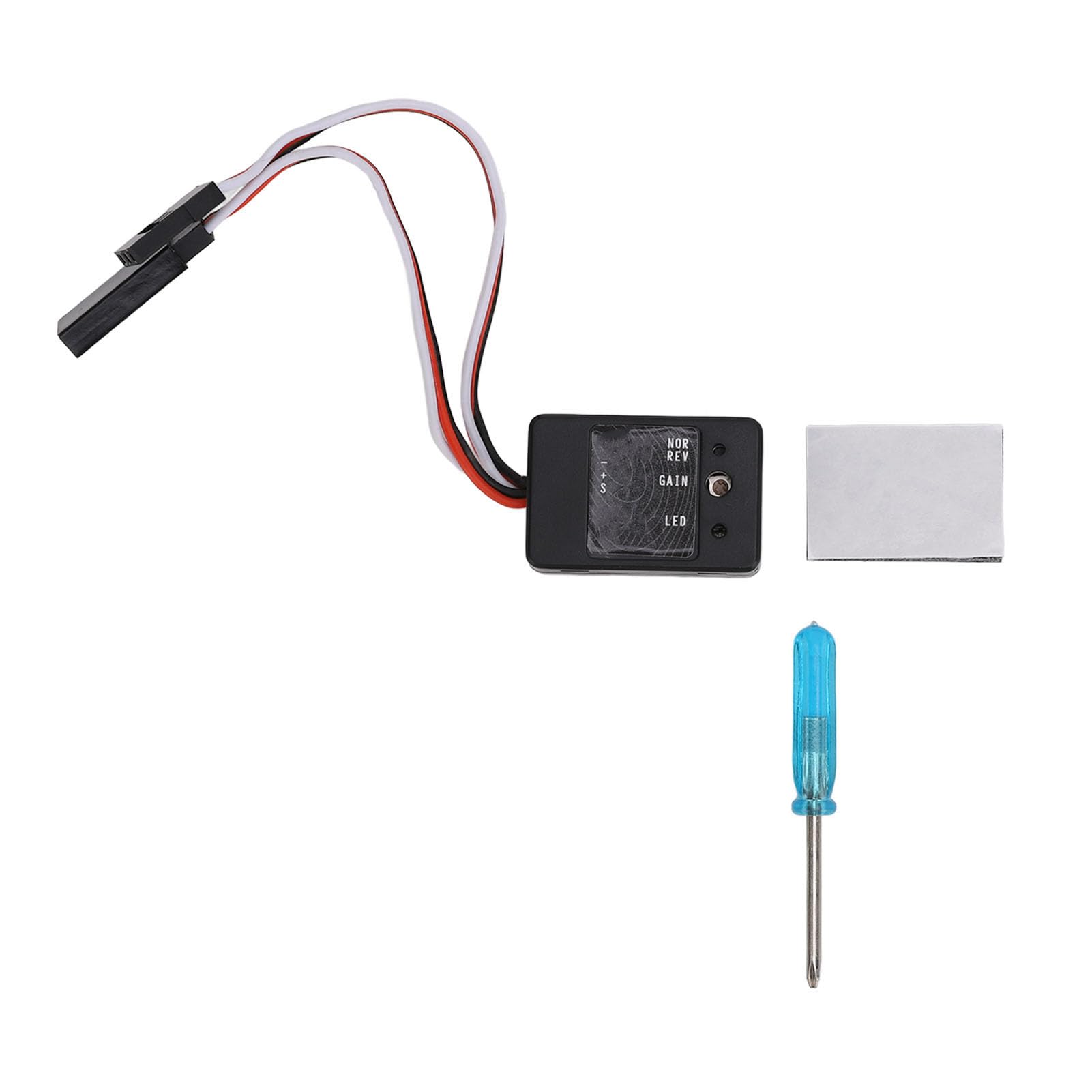 RC Gyro Module Automatic Stability Control Adjustable Sensitivity Mini RC Car Gyroscope Stabilizer for SCX10