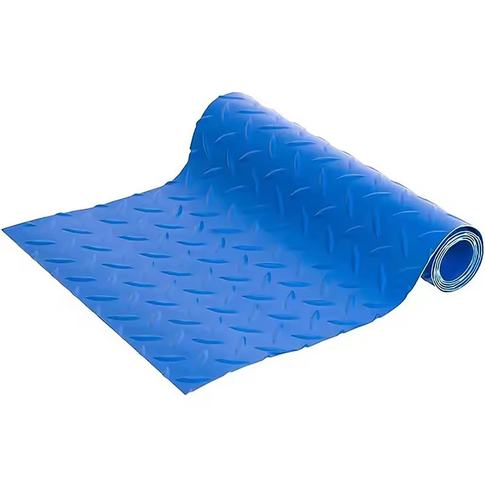 Tappetino in gomma for garage | Multicolor, dimensioni multiple, garage, furgone, banco da lavoro, officina, palestra: protezione del pavimento(Blue,1x2m)