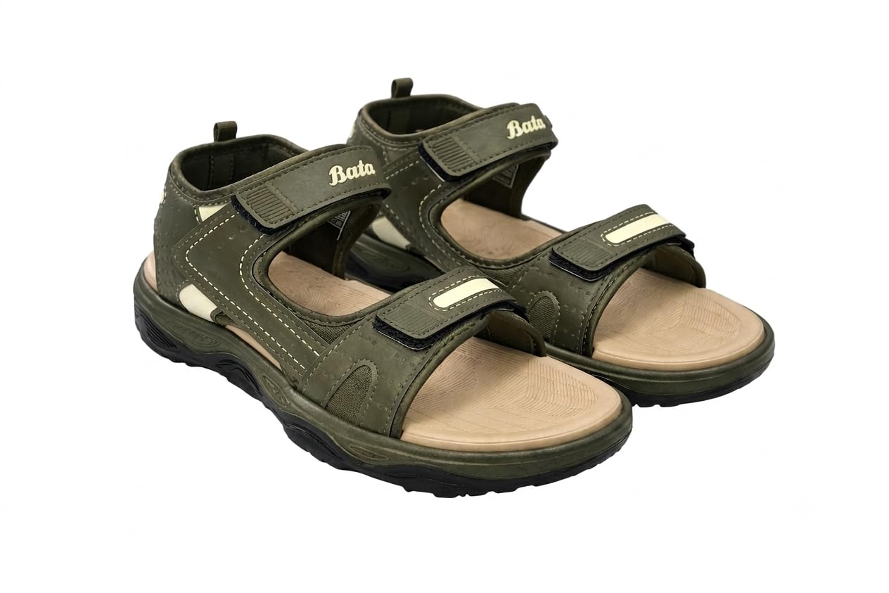 bata Men’s Comfort Sandal with Cushioned Sole-picture-10