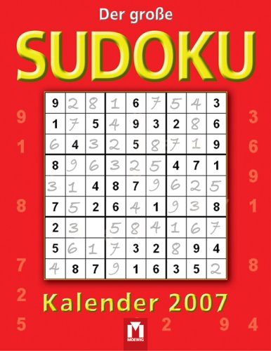 Der grosse Sudoku-Kalender 2007
