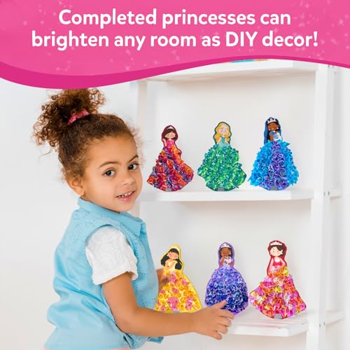Image of Skillmatics Poke-in Art - Magical Princesses, DIY Wood Craft Kits | Mess-Free Creative Fun for Kids, Colorful Craft Activity, Gifts for Girls & Boys Ages 4, 5, 6, 7, 8, 9