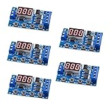 5PCS Time Relay DC 5V-36V Triggers Cycle Delay Timer Dual MOS Tube Control