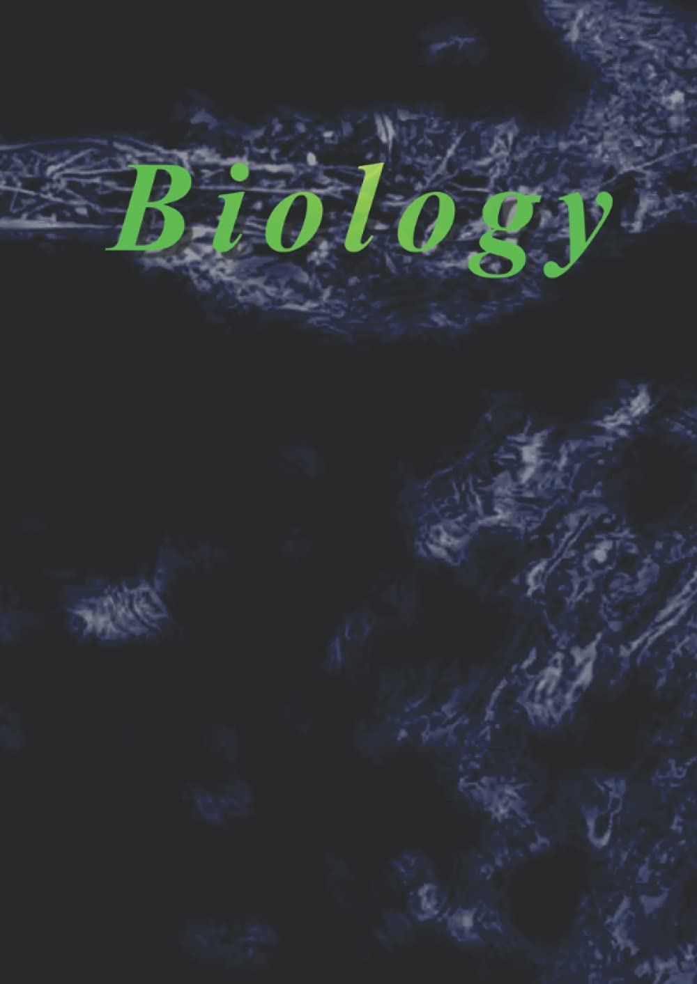 Biology notebook, A4, 120 pages, checkered, glossy