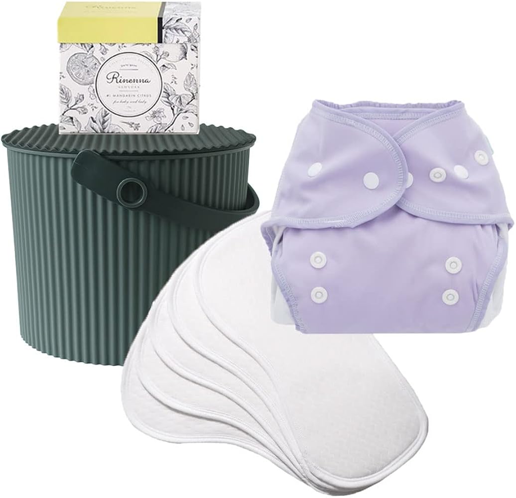 【すく】新品未使用　Linenna リネンナ　布おむつ Amazon.co.jp: [Rinenna] リネンナ 布おむつスターターセット (布
