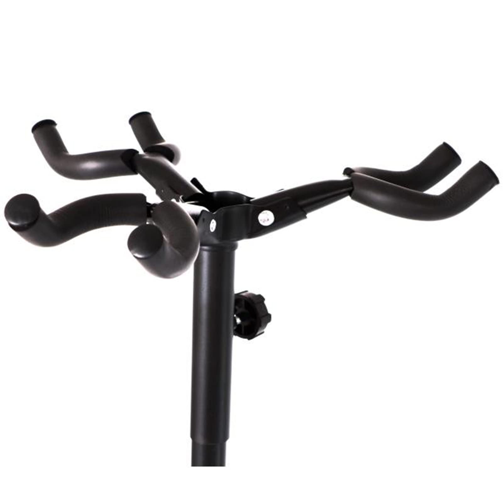 Soporte Guitarra Suelo Soporte de exhibición de árbol de guitarra, 6 ukelele mandolina Titular con Accesorios, Bastidor universal vertical múltiple pequeño, Regalos para niños y niñas, Black metal