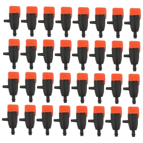 CIYODO 60pcs Drip Irrigation Emitters Solar Watering System Nozzle Sprinkler for Outdoor Garden Succulent Plant Lawn Irrigation Kit