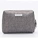 Produktbild AFQHJ Tragbare Kosmetiktasche Mit Großem Fassungsvermögen Handtaschen for Haushaltsreisepflegeartikel Polyestermaterial Wasserdicht Und Abriebfest Kosmetiktasche (Color : Gray)