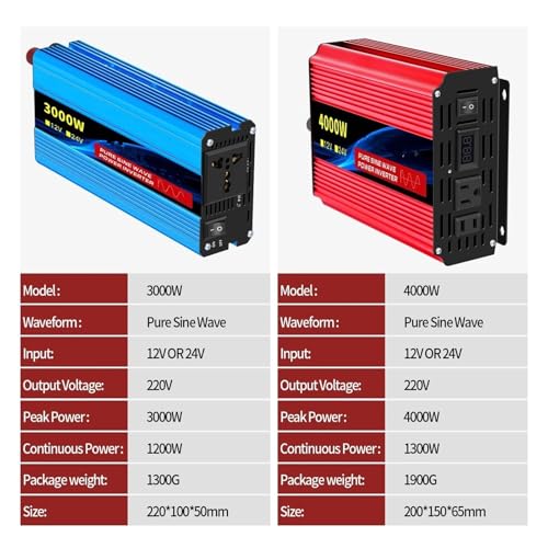 Onduleur Pur Sinus 3000W 24V : performance et stabilité pour vos équipements - 7