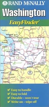 Map Rand McNally Washington Easyfinder Map Book