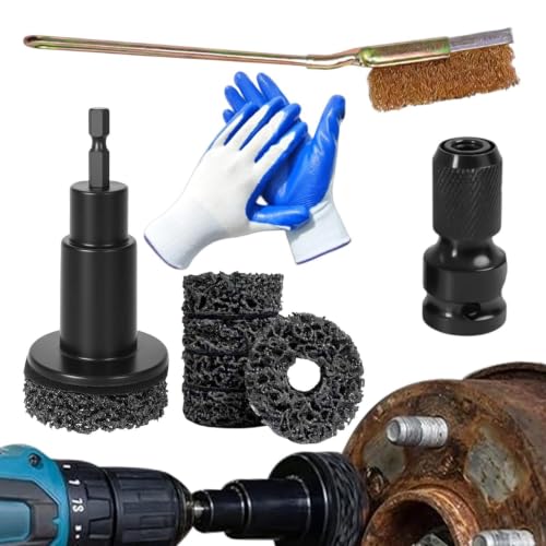 Outil de nettoyage de moyeu de roue camion berline et kit dérouillage rotor