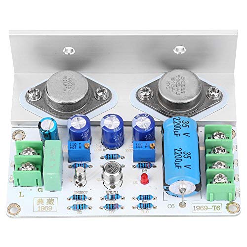 Preisvergleich Produktbild Audioverstärkerplatine,Leistungsvers... 1969 Klasse A Mono-HIFI-Leistungsverstärkerplatine Fertige Platine oder DIY-Kit,DC 12-35V 10-15W 0.8~1.8A,ERO 2n2907 2n1711 2N3055(B)