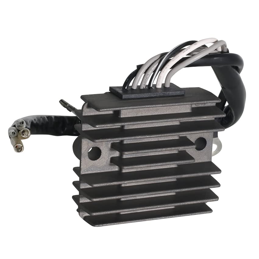 Motorcycle Voltage Regulator Rectifier Compatible with Honda 25HP BF25 BF25D4 SRTD SRTE SRTG SHTD SHGD SHGE OEM:31750-ZW2-F91 31750-ZW2-F93