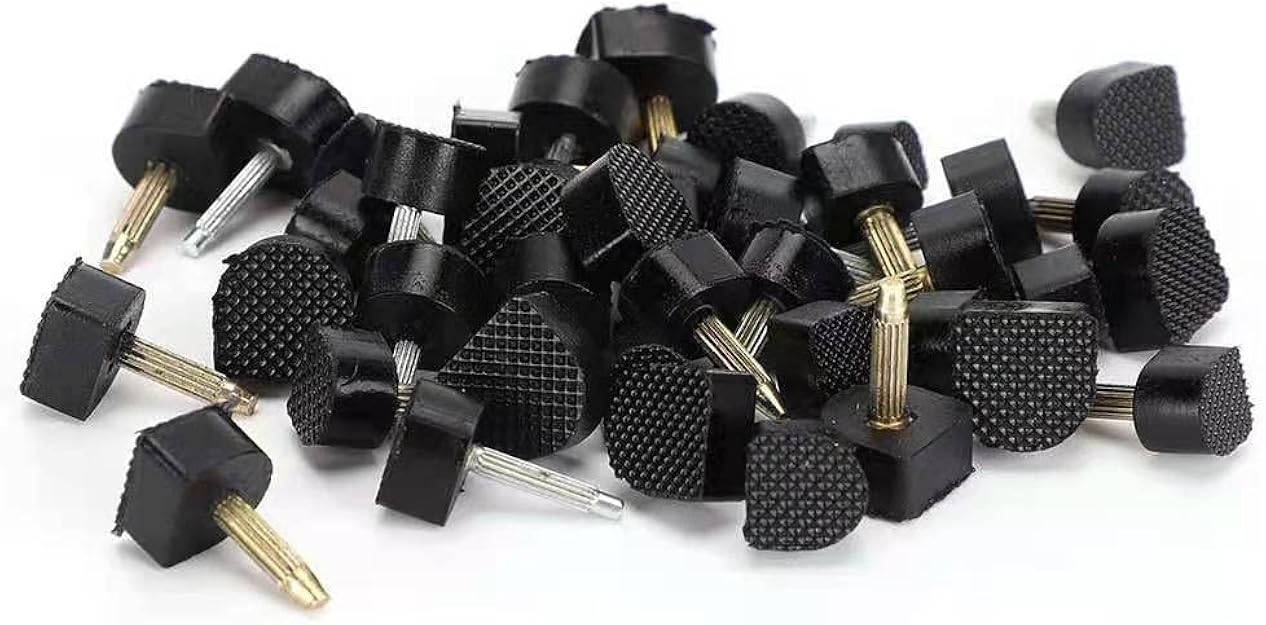 12 Pcs Football Boots Studs Replacement, 2 Sizes Transparent