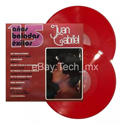 Album art for 15 Anos De Baladas Exitos by Juan Gabriel