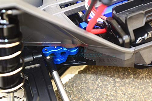 Aluminum Steering Assembly For Traxxas 1:10 4WD MAXX 89076-4 / 4WD MAXX with WideMAXX 89086-4/1:8 4WD Maxx Slash 6S 102076-4 Upgrades - Red