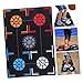 Milisten Dribble Training Mat Basketball Drills Equipment Traction Pad Training Sign Mats for Home Gym